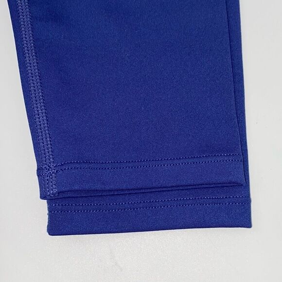 Underalls  mLined Crotch High-Rise Stretch Leggings Tights Athletic Yoga Blue XS - Picture 7 of 11